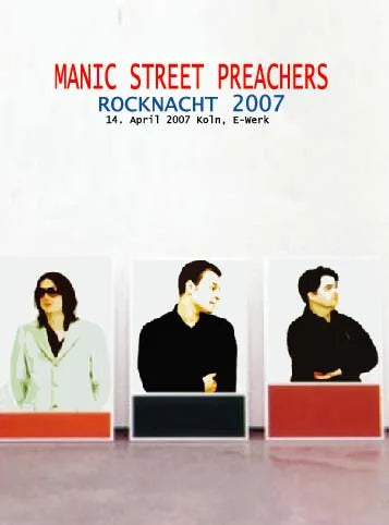 MANIC STREET PREACHERS / ROCKNACHT 2007 PRO-SHOT (1DVDR)