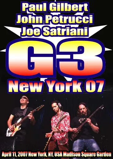 G3 / NEW YORK 07 (1DVDR)