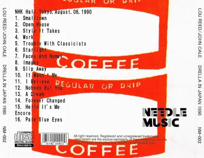 LOU REED/JOHN CALE / DRELLA IN JAPAN (1CDR)