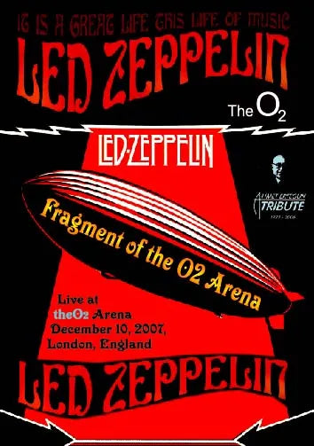 LED ZEPPELIN / FRAGMENT OF THE O2 ARENA (1DVDR)