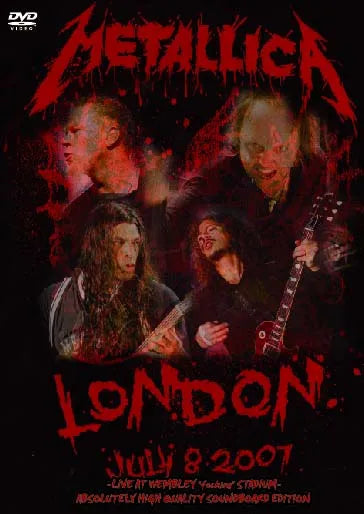 METALLICA / LONDON JULY 8,2007 (1DVDR)