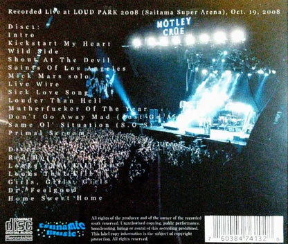 MOTLEY CRUE / WE ARE THE SAINTS (2CDR)