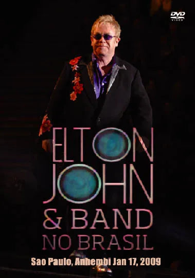ELTON JOHN & BAND / NO BRASIL 2009 (1DVDR)