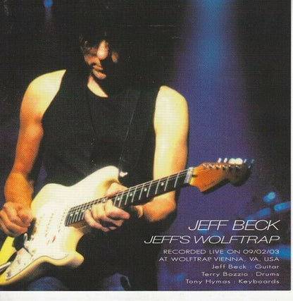 Jeff Beck / Jeff's Wolftrap 2003 Vienna USA Soundboard (1CD)