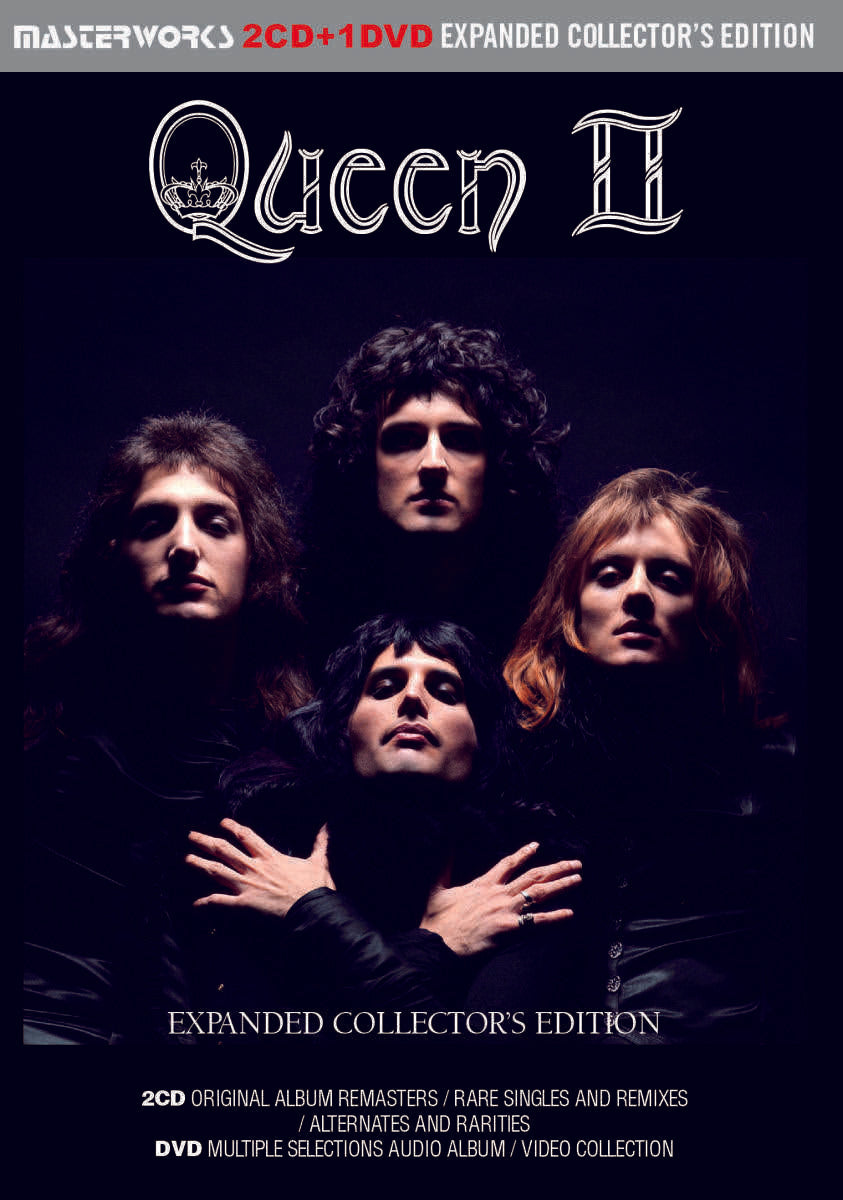 QUEEN / Queen II Expanded Collector's Edition New Remasters (2CD+1DVD)