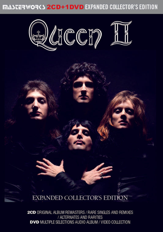 QUEEN / Queen II Expanded Collector's Edition New Remasters (2CD+1DVD)