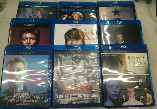 David Bowie / Memorial Program Live Performances Blu-Ray 9 Titles Set (11BDR)