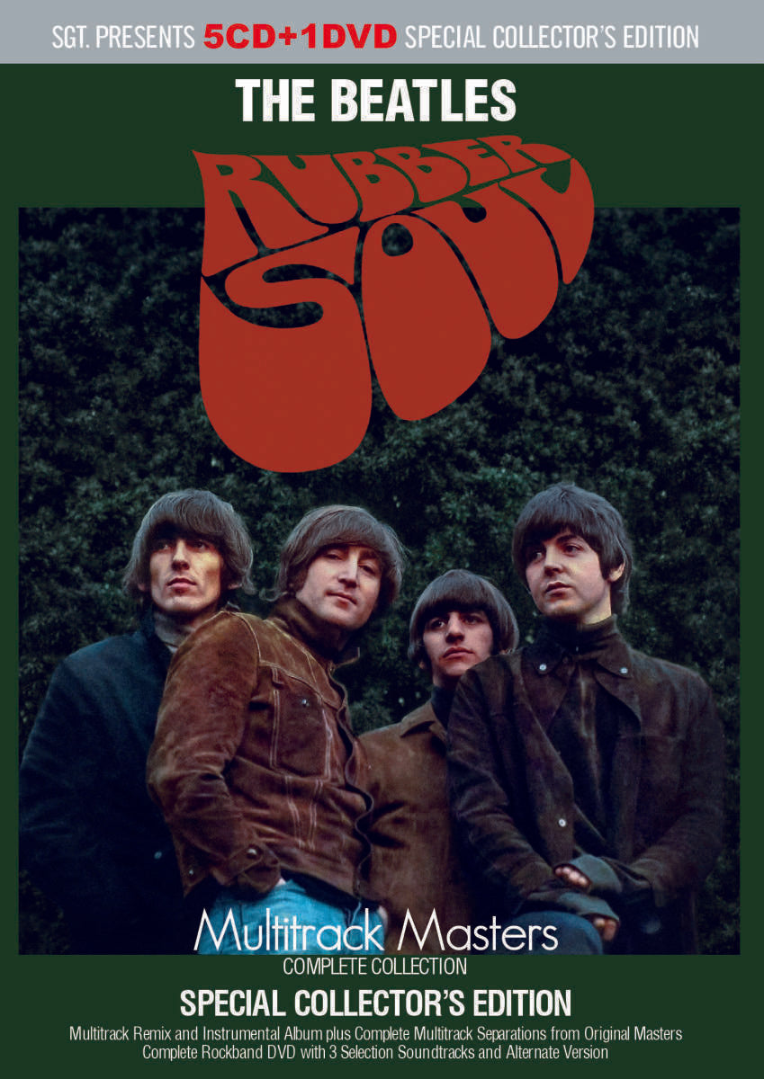 The Beatles / Rubber Soul Special Collector's Edition MULTITRACK MASTERS COMPLETE (5CD+1DVD) Set