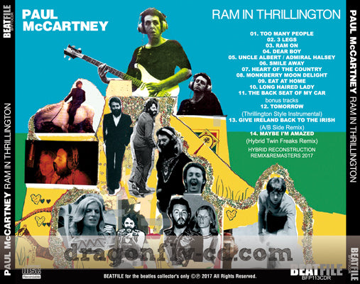 PAUL McCARTNEY / RAM IN THRILLINGTON (1CDR)
