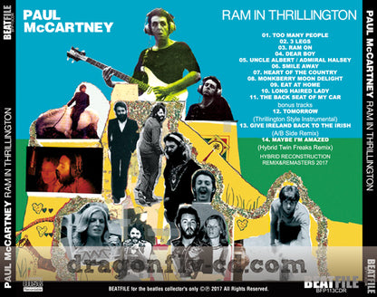 PAUL McCARTNEY / RAM IN THRILLINGTON (1CDR)