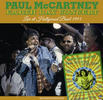 PAUL McCARTNEY / EARTH DAY CONCERT LIVE AT THE HOLLYWOOD BOWL 1993 (1CDR)