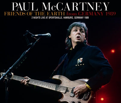 PAUL McCARTNEY / FRIENDS OF THE EARTH FROM GERMANY 1989 (4CDR)