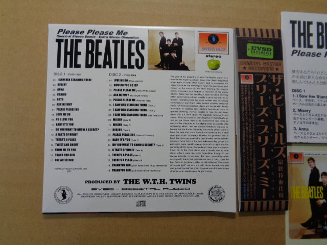 THE BEATLES / PLEASE PLEASE ME (2CD) Spectral Stereo Demix w/sticker Limited ver.