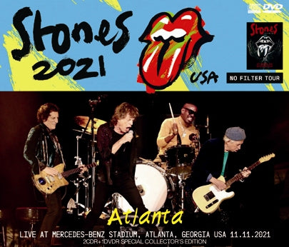 THE ROLLING STONES / ATLANTA NO FILTER US TOUR 2021 (2CDR+1DVDR)