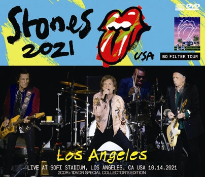 THE ROLLING STONES / LOS ANGELES NO FILTER US TOUR 2021 (2CDR+1DVDR)