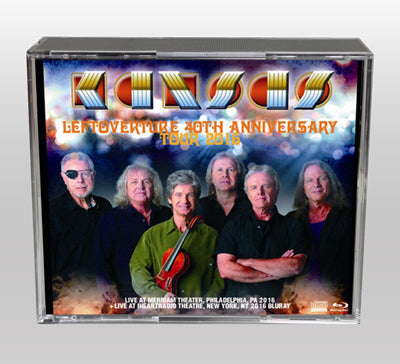 KANSAS / LEFTOVERTURE 40th ANNIVERSARY TOUR 2016 (2CDR+1BDR)