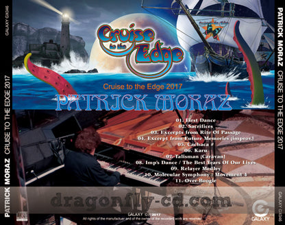 PATRICK MORAZ / CRUISE TO THE EDGE 2017 (1CDR)