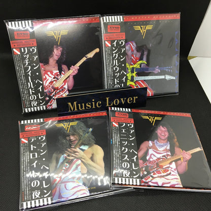 VAN HALEN / Detroit Ritchfield Phoenix Inglewood 1982 SOUNDBOARD 4 NIGHT SET (8CD) Empress Valley New!