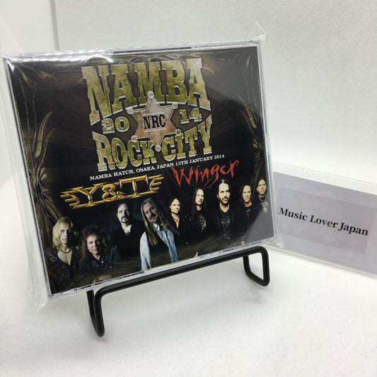WINGER / Y&T / NAMBA ROCK CITY 2014 (4CD)