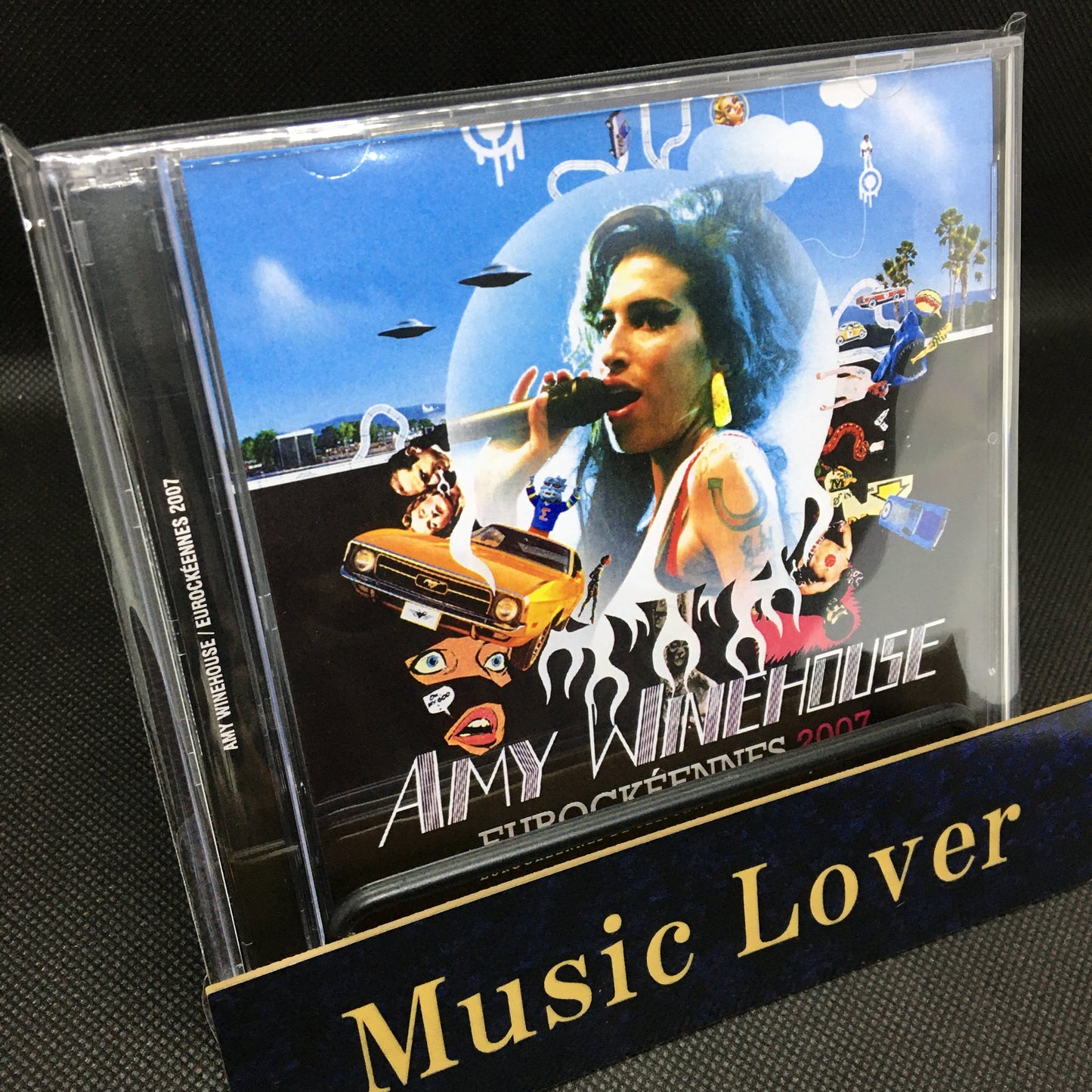 AMY WINEHOUSE / EUROCKEENNES 2007 STEREO SOUNDBOARD (1CDR+1DVDR)