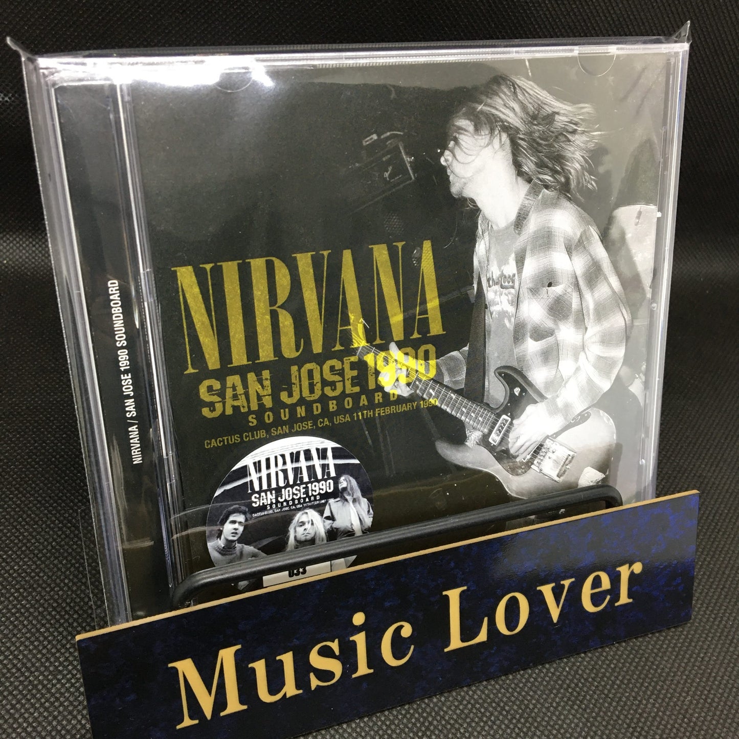 NIRVANA / SAN JOSE 1990 SOUNDBOARD (1CD)
