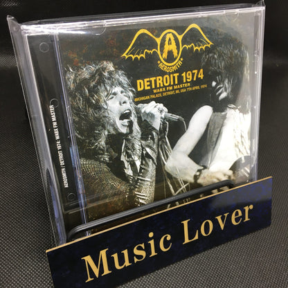 AEROSMITH / DETROIT 1974 WABX FM MASTER STEREO SOUNDBOARD (1CD)