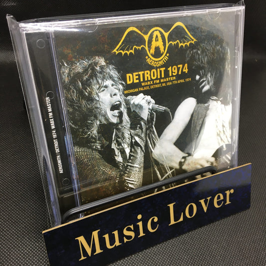 AEROSMITH / DETROIT 1974 WABX FM MASTER STEREO SOUNDBOARD (1CD)