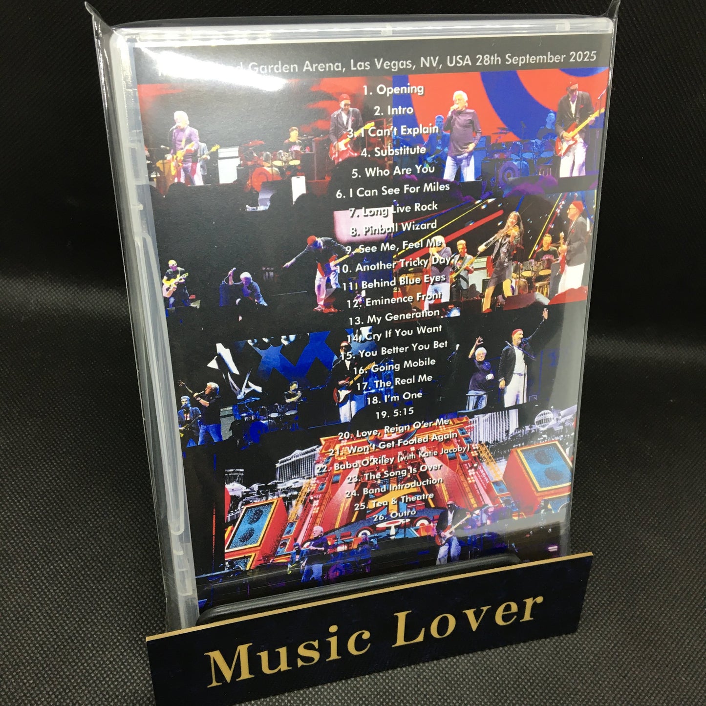 THE WHO / LAS VEGAS 2025 (1DVDR)