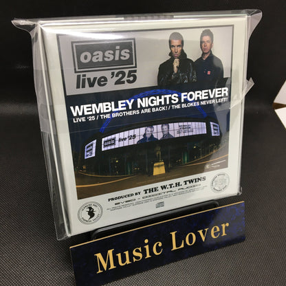 OASIS / WEMBLEY NIGHTS FOREVER (4CD) Booklet Box Empress Valley IEM SOUNDBOARD!