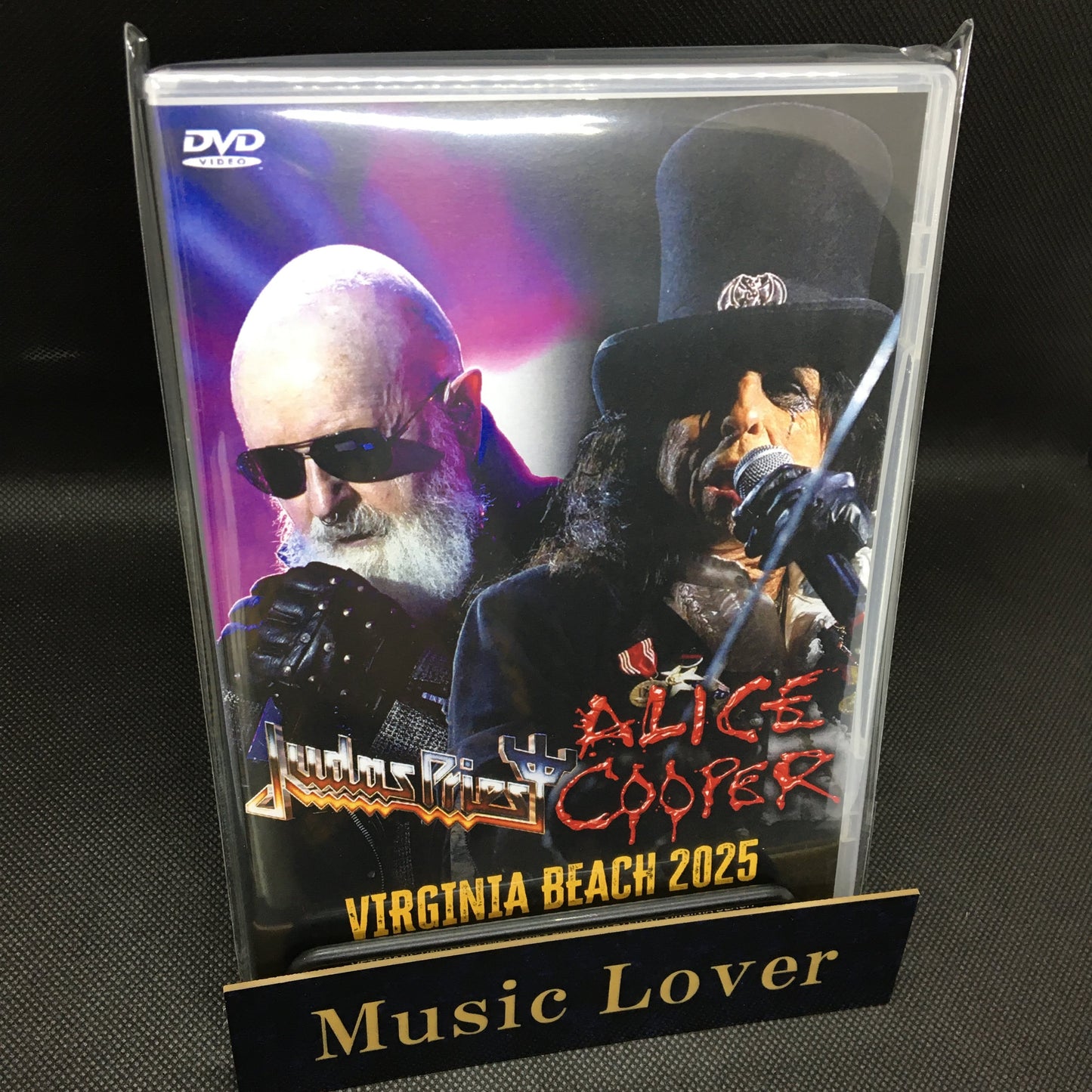 ALICE COOPER/JUDAS PRIEST / VIRGINIA BEACH 2025 FRONT ROW (2DVDR)