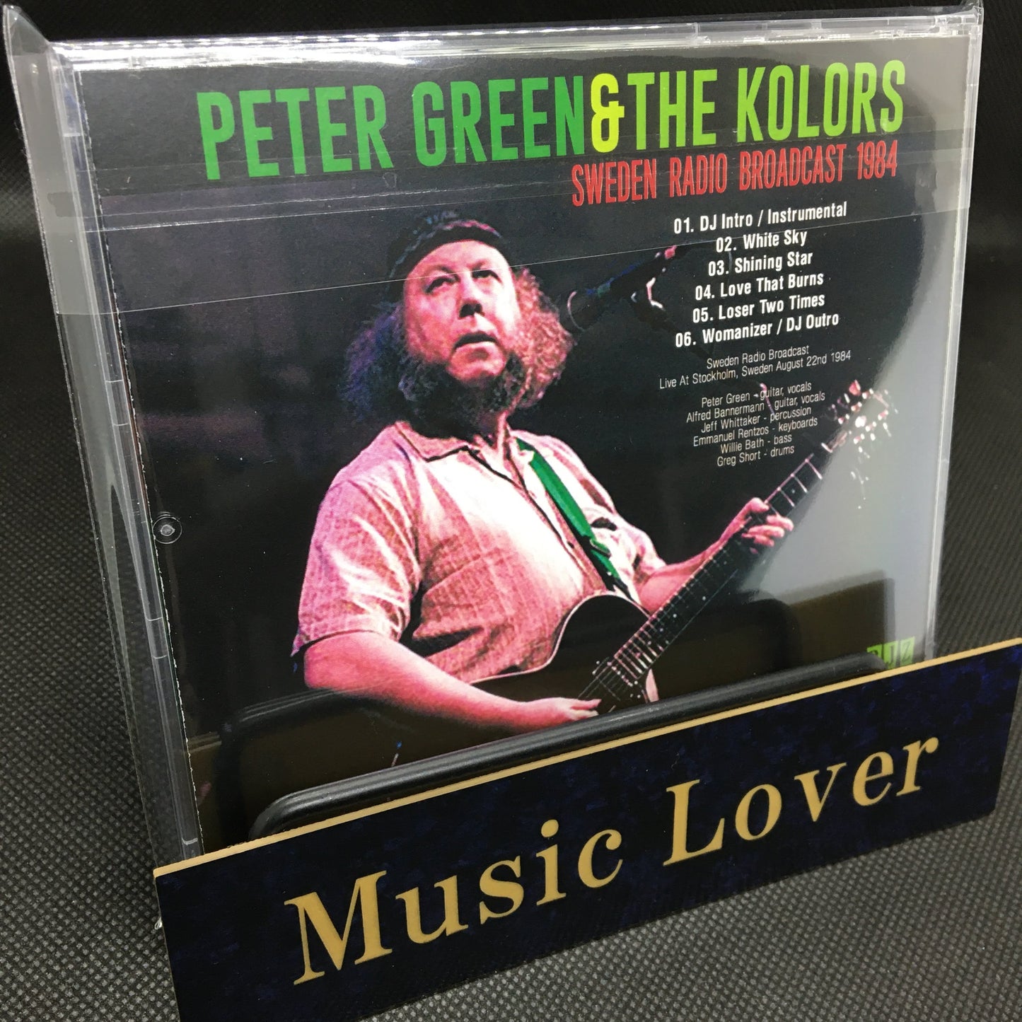 PETER GREEN & KOLORS / SWEDEN RADIO BROADCAST 1984 Soundboard (1CDR)