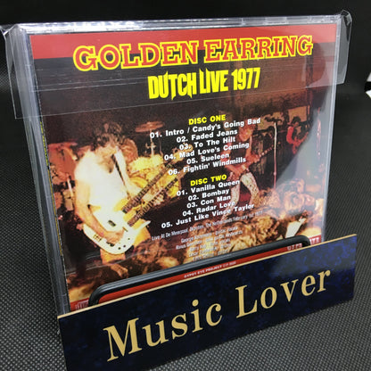 GOLDEN EARRING / DUTCH LIVE 1977 Soundboard (2CDR)