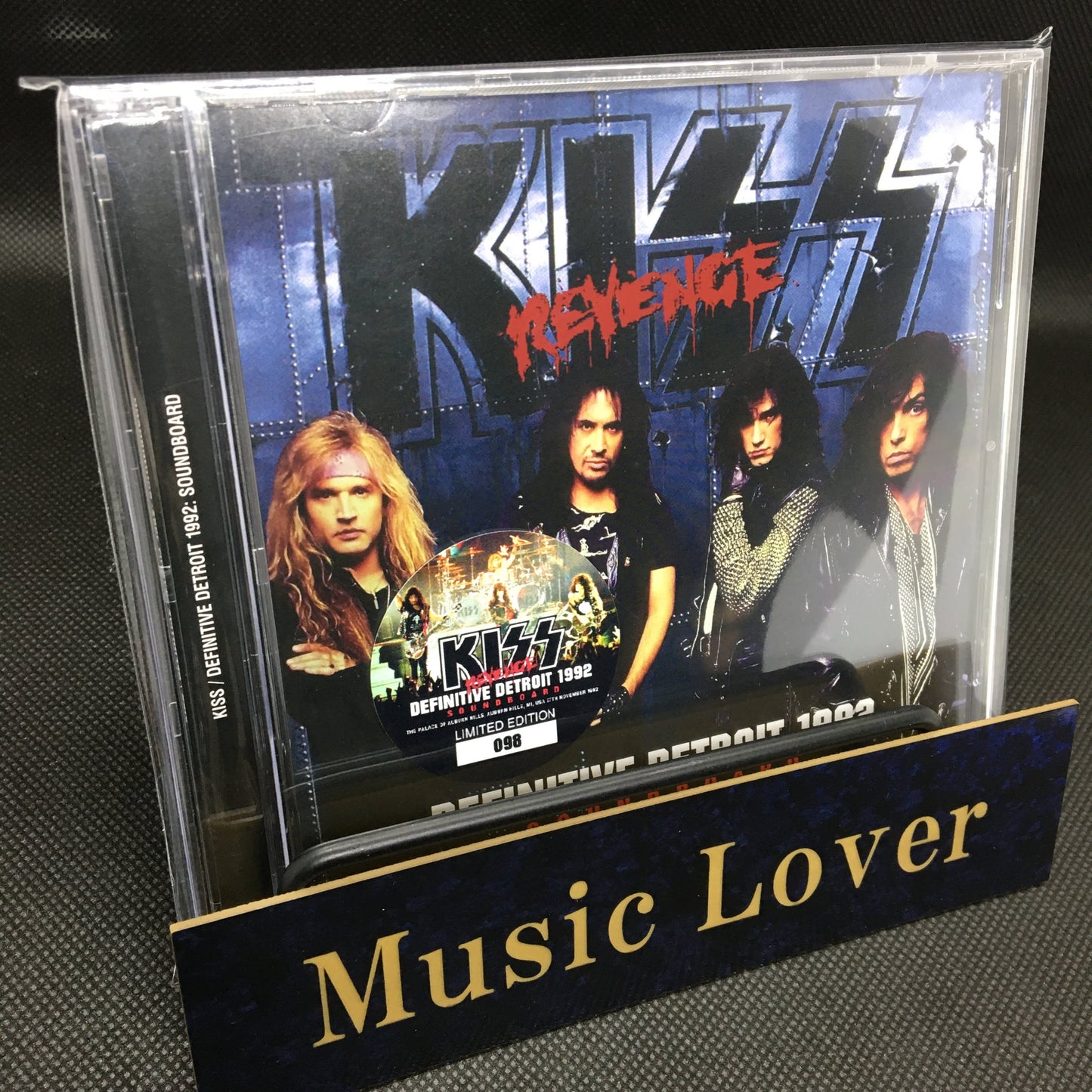 KISS / DEFINITIVE DETROIT 1992 SOUNDBOARD (2CD)