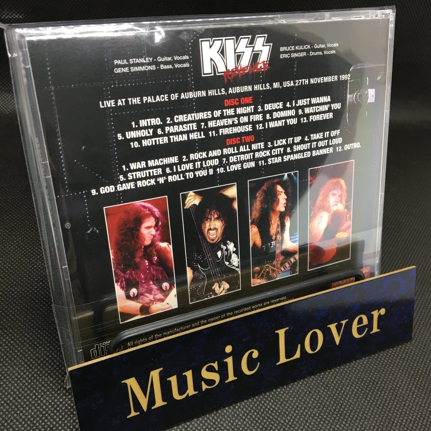 KISS / DEFINITIVE DETROIT 1992 SOUNDBOARD (2CD)