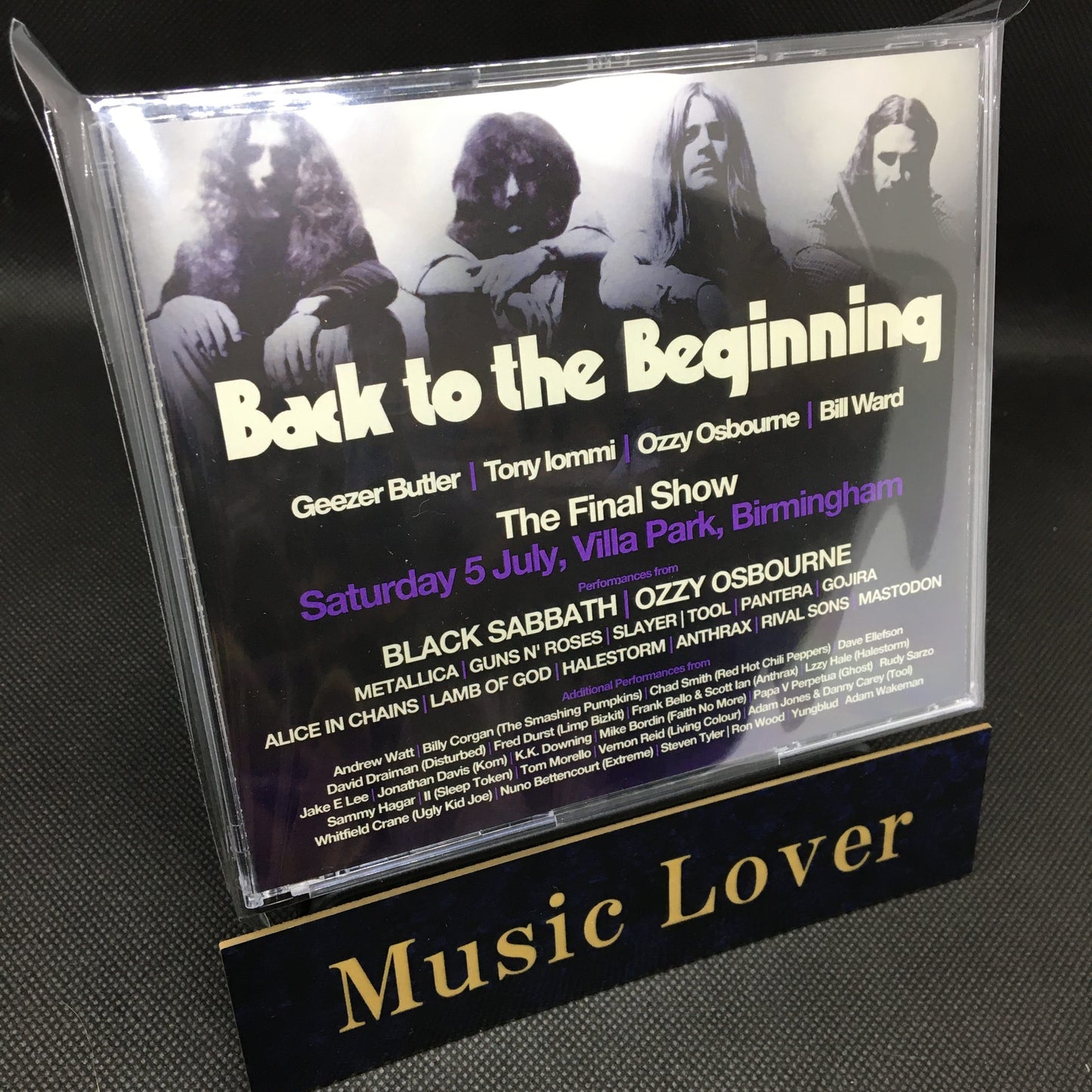 V.A. (BLACK SABBATH and FRIENDS) / BACK TO THE BEGINNING (6CDR) STEREO SOUNDBOARD