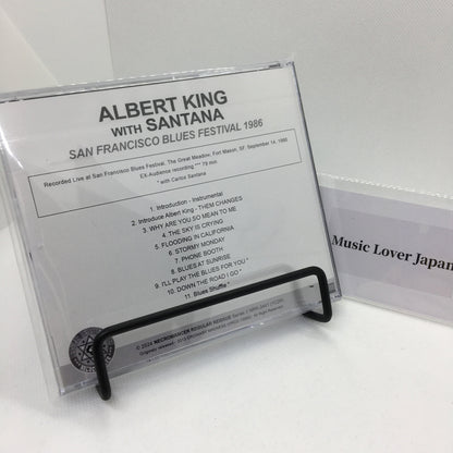 ALBERT KING WITH SANTANA / SAN FRANCISCO BLUES FESTIVAL 1986 (1CDR)