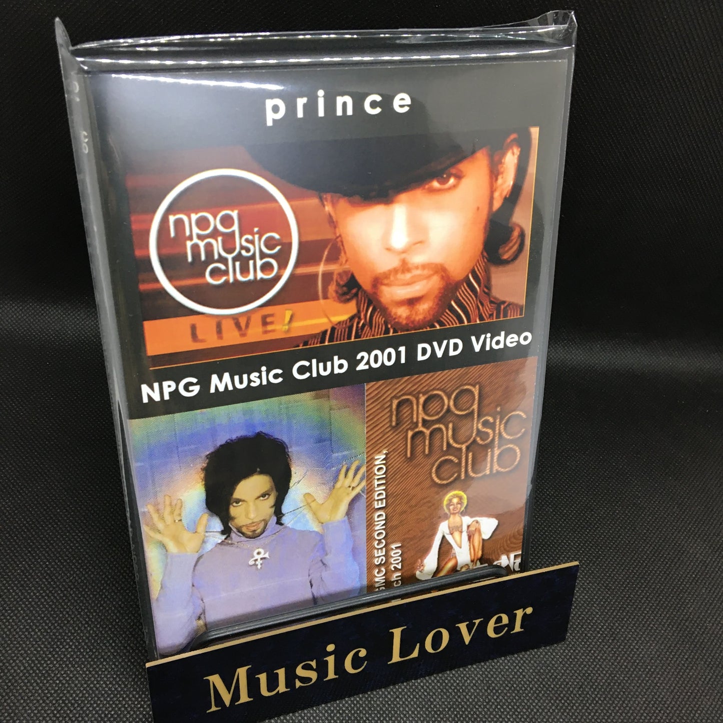 PRINCE / NPG MUSIC CLUB 2001 DVD VIDEO (1DVDR)