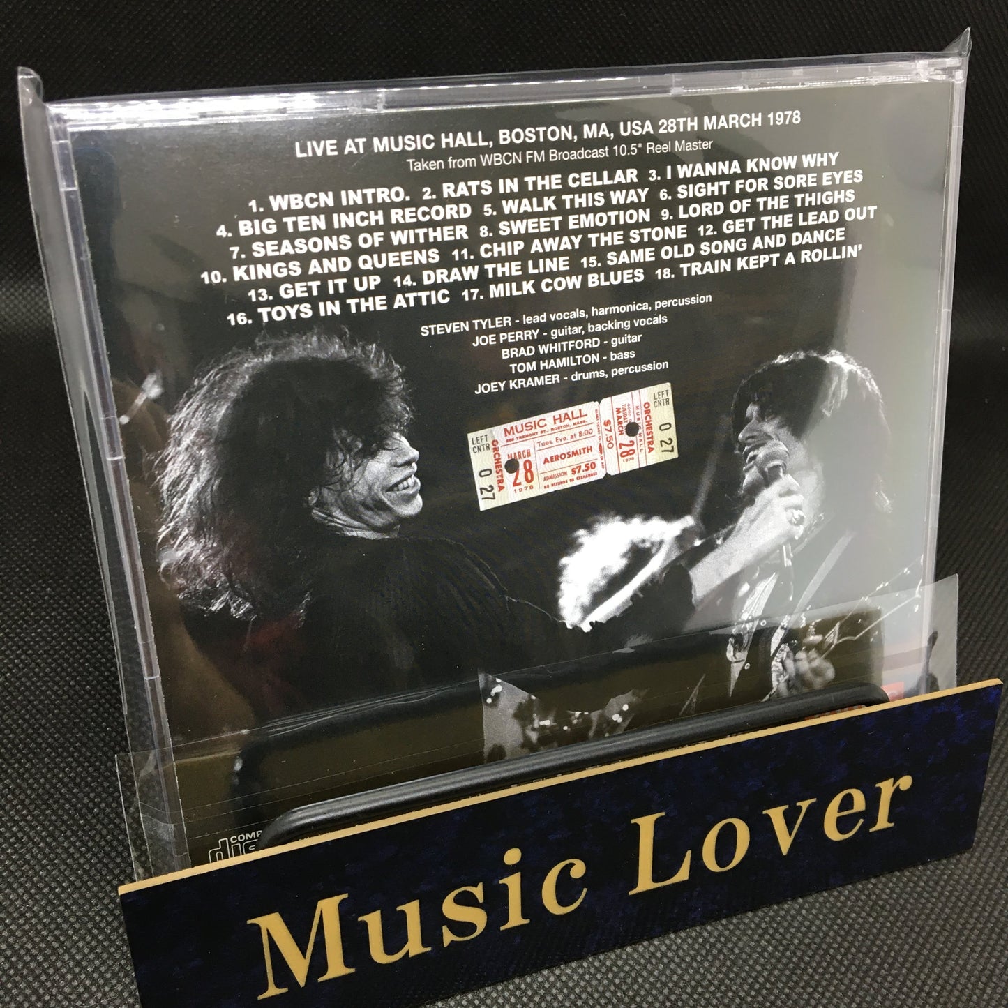 AEROSMITH / ULTIMATE BOSTON 1978 SOUNDBOARD (1CD)