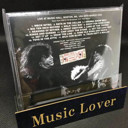 AEROSMITH / ULTIMATE BOSTON 1978 SOUNDBOARD (1CD)