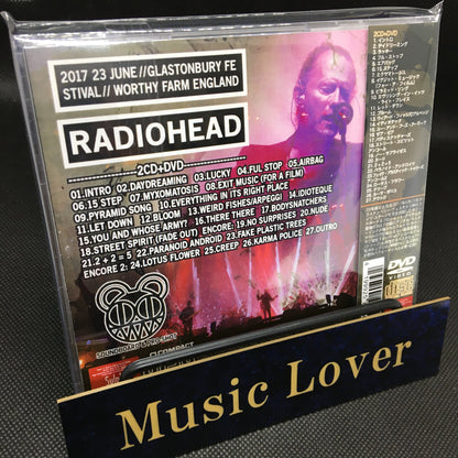 RADIOHEAD / GLASTONBURY 2017 (2CDR+1DVDR)