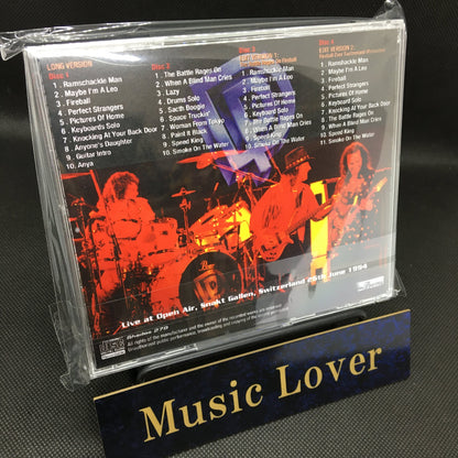 DEEP PURPLE / SWISS RAGE SNAKT GALLEN 1994 STEREO SOUNDBOARD (4CDR)