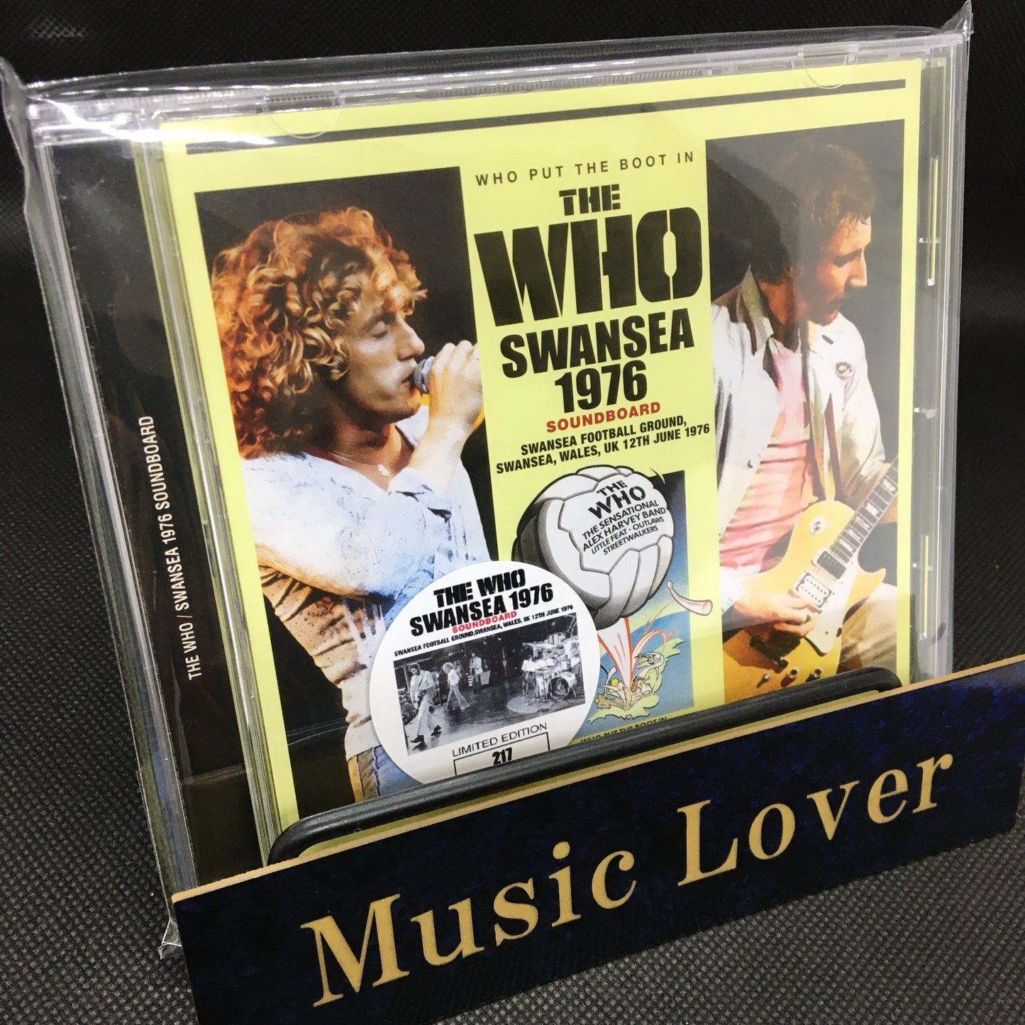 THE WHO / SWANSEA 1976 SOUNDBOARD (1CD)