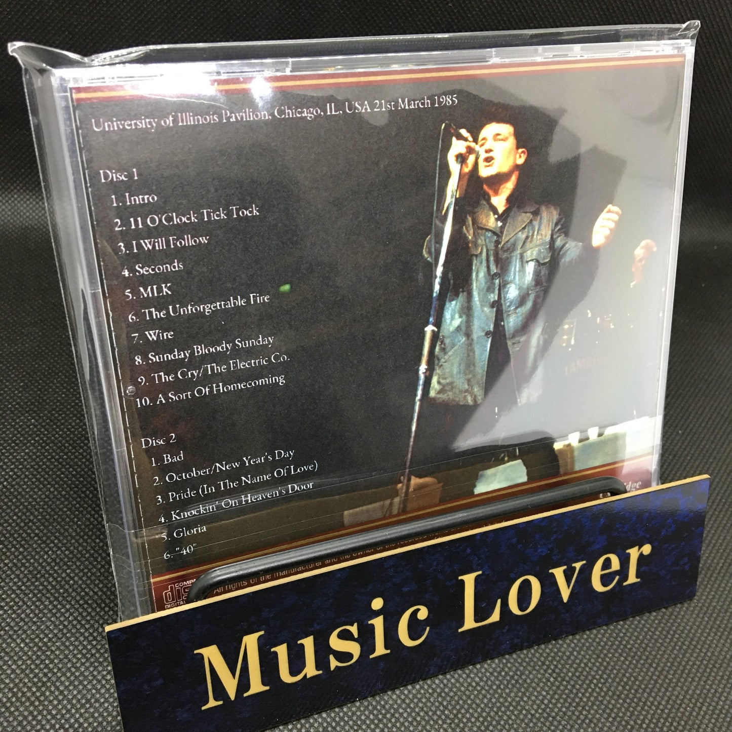 U2 / CHICAGO 1985 1ST NIGHT (2CDR)