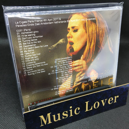 ADELE / European Tour 2011 La Cigale (2CDR)