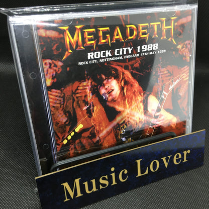 MEGADETH / ROCK CITY 1988 (1CDR+1CDR)