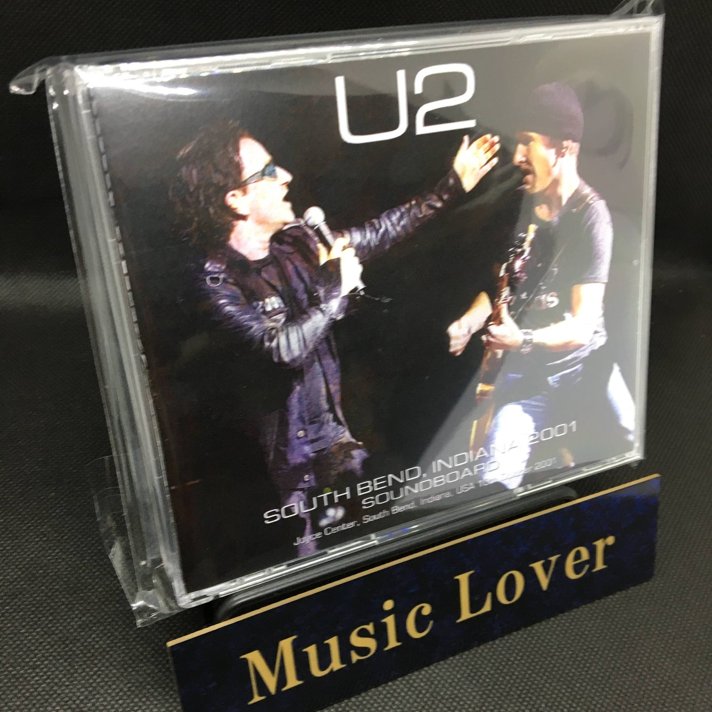 U2 / SOUTH BEND, INDIANA 2001 STEREO SOUNDBOARD (2CDR+1DVDR)