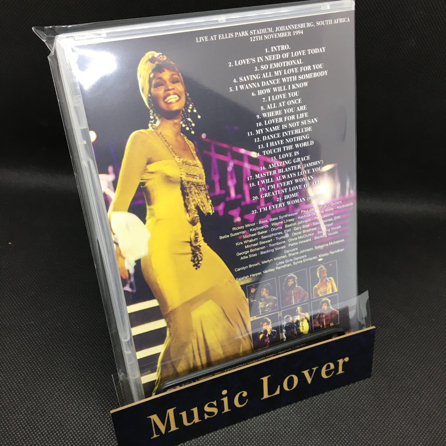 WHITNEY HOUSTON / JOHANNESBURG 1994 JAPANESE BROADCAST PRO SHOT (1DVDR)