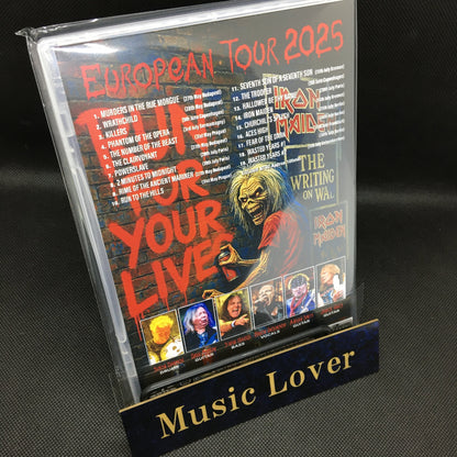 IRON MAIDEN / RUN FOR YOUR LIVES 2025 TOUR HIGHLIGHTS (1DVDR)