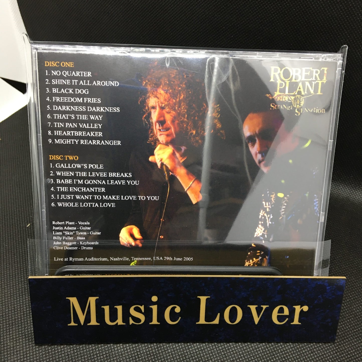 ROBERT PLANT & THE STRANGE SENSATION / NASHVILLE 2005 STEREO SOUNDBOARD (2CDR)