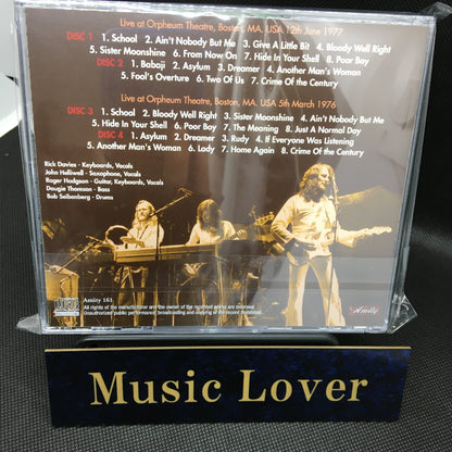 SUPERTRAMP / BOSTON CRIMES DAN LAMPINSKI MASTERS (4CDR)